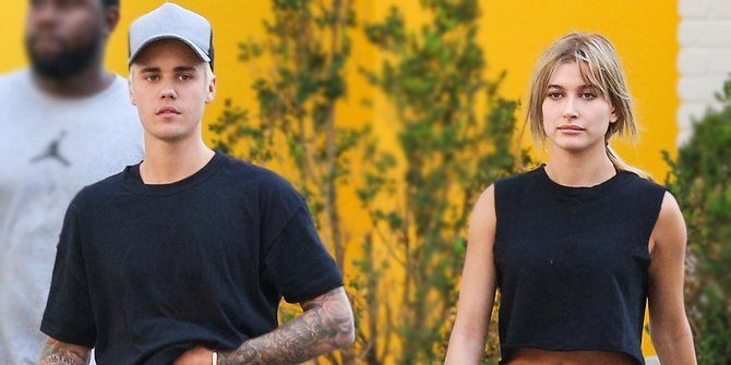 Kencan, Justin Bieber & Hailey Baldwin Beraksi Konyol di Depan Paparazzi