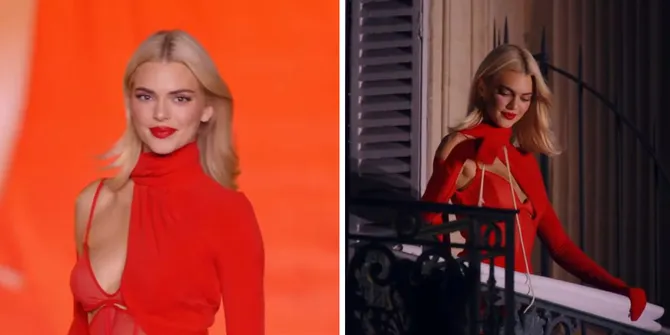 Kendall Jenner Jadi Blonde Bombshell di Paris Fashion Week, Netizen Langsung Heboh!