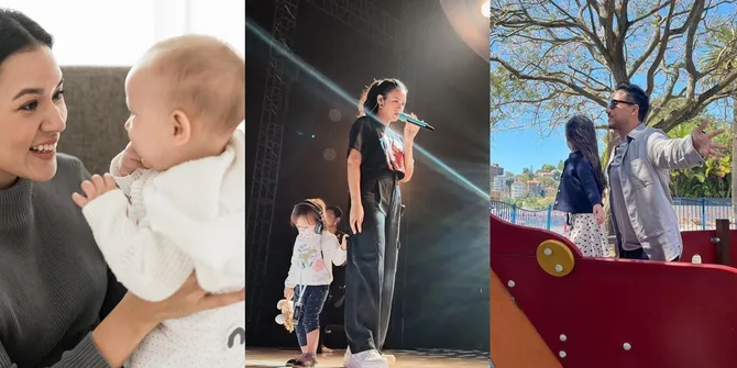 Kini Umur 5 Tahun, Ini 11 Potret Transformasi Zalina Anak Raisa yang Wajahnya Masih Disembunyikan