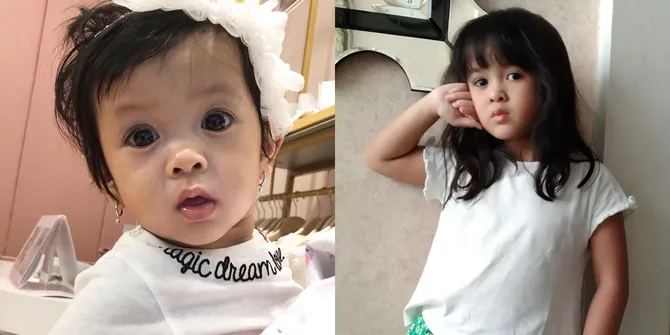 Kini Umur 6 Tahun, Begini 9 Potret Transformasi Adreena Anak Ketiga Olla Ramlan - Cantik dari Kecil