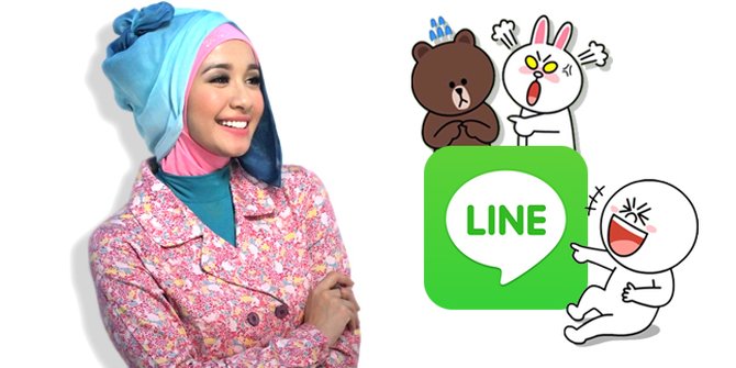 Kirim Sticker LINE Makin Seru & Ceria Bareng Laudya 