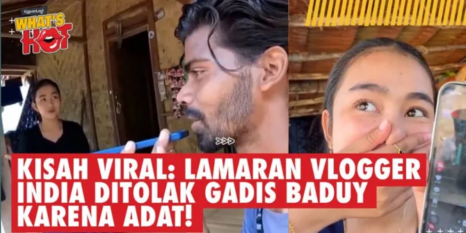 Kisah Viral: Gadis Baduy Tolak Lamaran Pria India, Adat Lebih Penting dari Cinta?