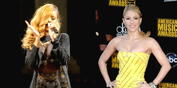Kolaborasi Terseksi, Rihanna dan Shakira Berduet?