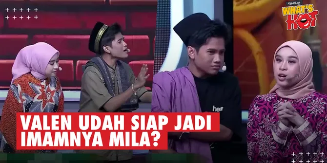 Kompilasi Terbaru MILEN di Sketsa AKBAR FAMILY, Valen Salting Waktu Digodain Soal Jadi Imamnya Mila