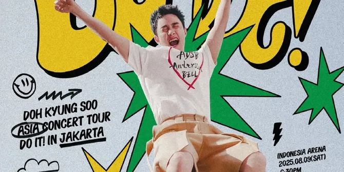 Konser Doh Kyung Soo 'DO IT in JAKARTA', Suaranya Indah dan Orangnya Ganteng Menggemaskan