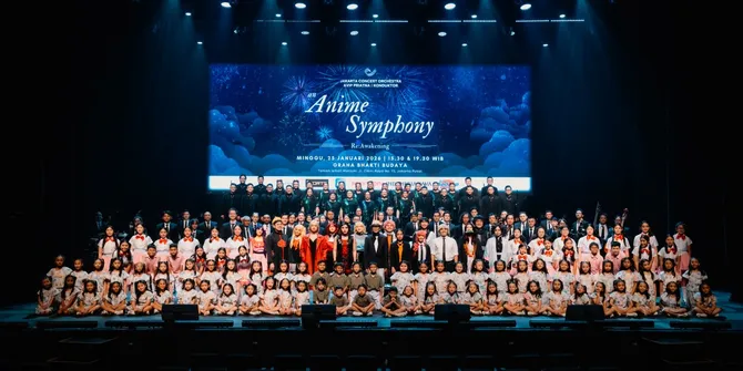 Konser ke-4 "Anime Symphony: Re-Awakening" Ajak Ribuan Penonton Bernostalgia