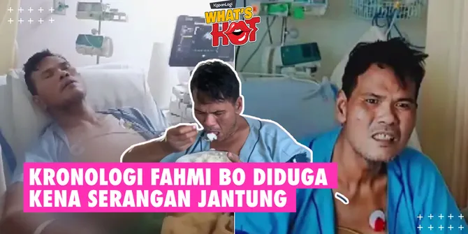 Kronologi Fahmi Bo Dilarikan Ke RS Diduga Karena Serangan Jantung