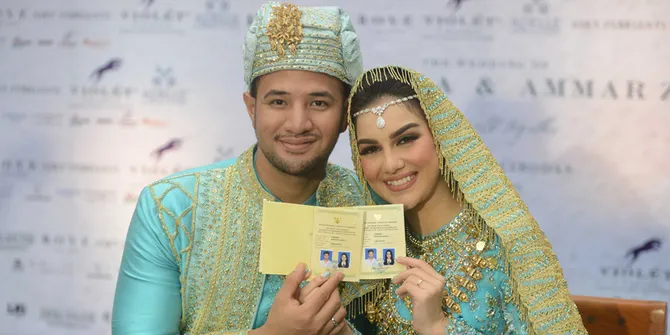 Layaknya Pesta Di Tengah Hutan, Resepsi Ammar Zoni-Irish Bella Berlangsung Meriah