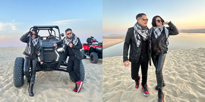 LDR Indonesia - Qatar, Ini Kisah Cinta Fitri Carlina yang Selalu Harmonis Bareng Suami Pilot