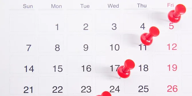 Libur Nasional Januari 2025, Jangan Lewatkan Tanggal Merah dan Cuti Bersama!