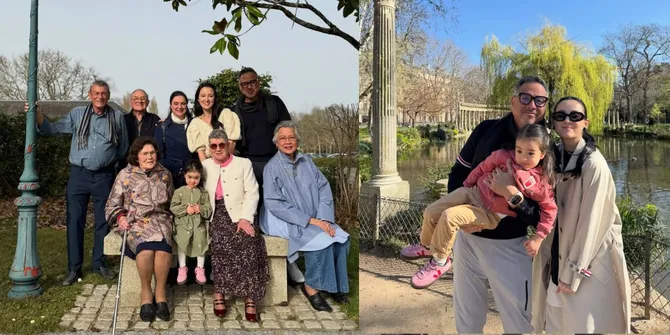 Liburan Julie Estelle di Eropa, Sekaligus Jadi Momen Quality Time Bersama Keluarga