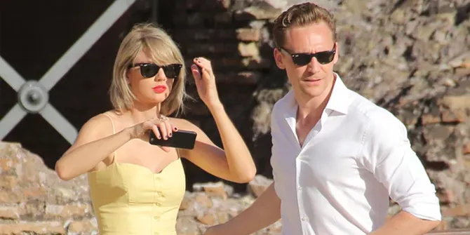 Liburan ke Roma, Taylor Swift - Tom Hiddleston 'Kembaran' Baju