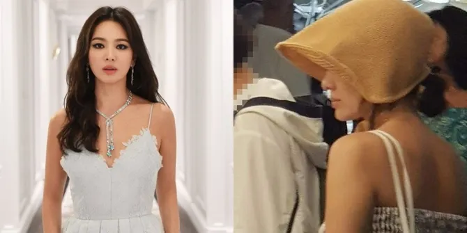 Liburan Pasca Cerai, Wajah Asli Song Hye Kyo Jadi Pembicaraan