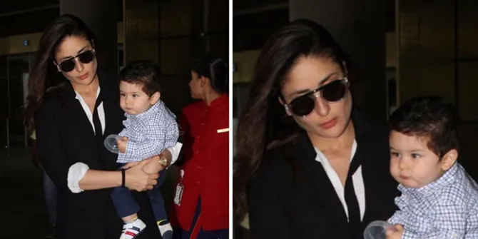 Main Ayunan di Halaman Rumah, Taimur Anak Kareena Kapoor Tak Takut Paparazzi