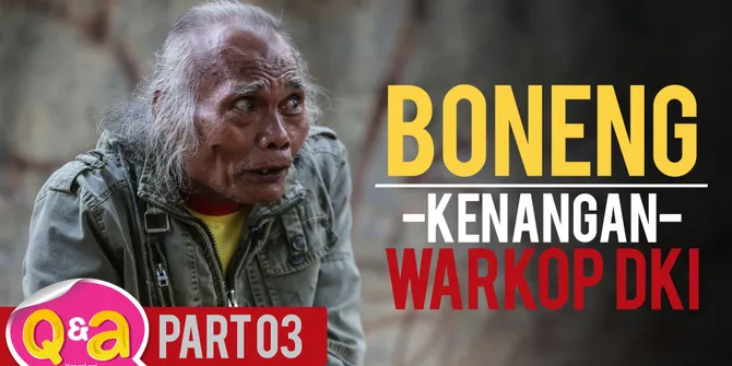 Main Film Bareng Warkop DKI, Boneng Ngaku Nggak Pernah Ikut Casting