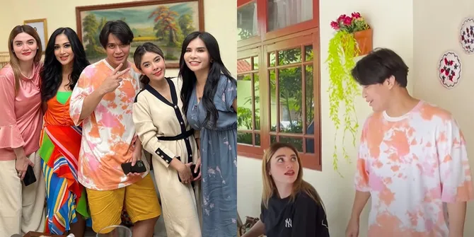 Main Satu Sitkom, Ini 7 Potret Billy Syahputra dan Hilda Vitria yang Tetap Akur Meski Sudah Putus