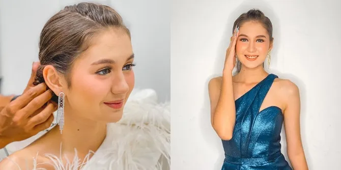 Make-up Cantik dan Elegan Zoe Jackson 'BUKU HARIAN SEORANG ISTRI' di Acara HUT SCTV 31 Xtraordinary, Glowing Banget!