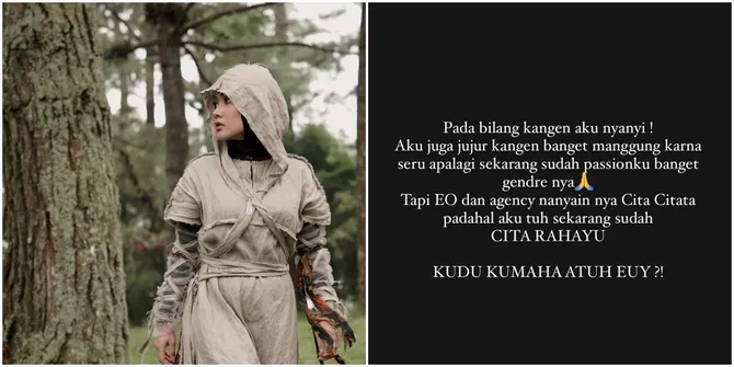 Masalah Identitas, Cita Rahayu Bingung Pilih Nama Panggung, EO Masih Cari 'Cita Citata'