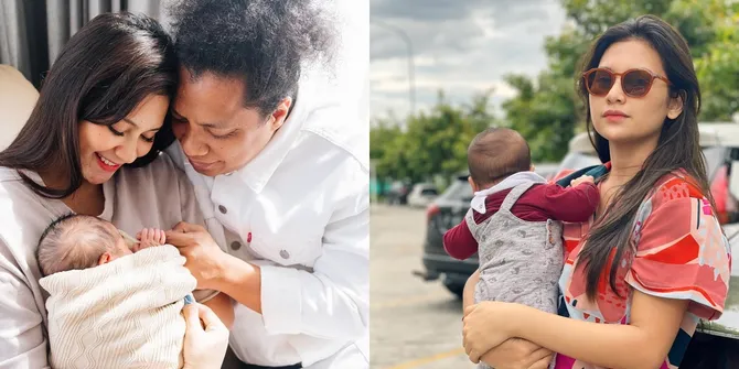 Masih Rahasiakan Wajah Anak, Ini 7 Potret Bahagia Indah Permatasari dan Arie Kriting Setelah Jadi Orangtua