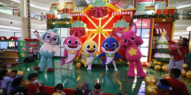 Meet and Greet Pinkfong Baby Shark Spesial Natal & Tahun Baru Hadir di Kota Kasablanka, Pertama di Indonesia
