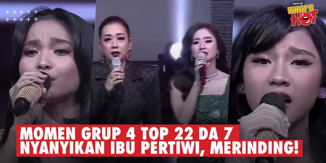 MERINDING! 5 Academia Grup 4 Top 22 Bawakan Lagu Ibu Pertiwi Dengan Penuh Penghayatan