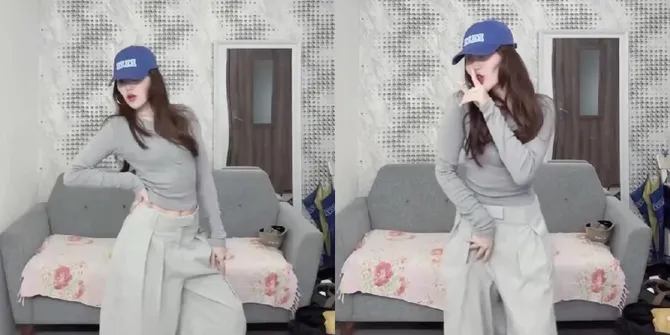 Momen Ayu Ting Ting Ikuti Dance Challenge Lagu 'Like Jennie', Disebut Cocok Jadi Orang Korea