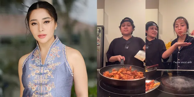 Momen Chef Pribadi Nikita Willy Tunjukan Keahlian Memasak, Rasa Tak Diragukan Langsung Dapat Approve Istri Indra Priawan