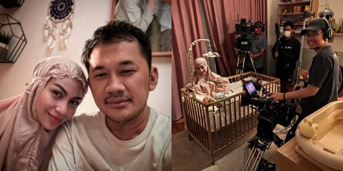 Momen Hanung Bramantyo Minta Izin Zaskia Adya Mecca Cari Baby Sitter Seperti Ariel Tatum, Netizen Beri Komentar Kocak