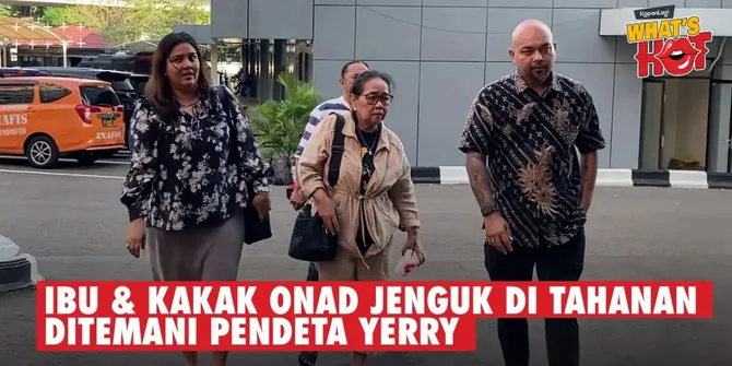 Momen Ibunda & Kakak Jenguk Onadio Leonardo Di Tahanan Ditemani Pendeta Yerry