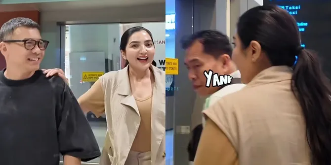 Momen Lucu Ashanty Salah Tepuk Pundak Orang Lain dengan Sebutan Sayang yang Dikira Anang Hermansyah