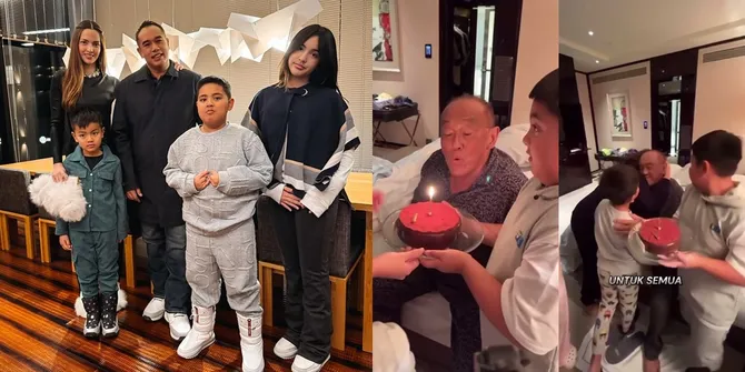 Momen Nia Ramadhani dan 3 Anaknya Beri Kejutan Ultah untuk Aburizal Bakrie, Jadi Misi Rahasia Saat Tengah Malam