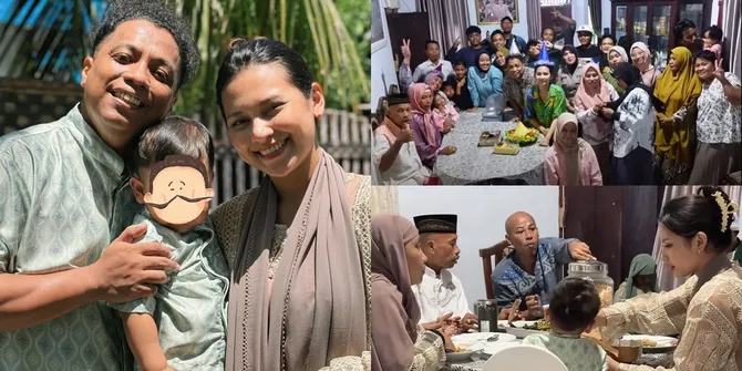 Mudik ke Sulawesi, 7 Potret Kebersamaan Indah Permatasari Bareng Keluarga Arie Kriting - Akrab
