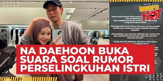 Na Daehoon Buka Suara Soal Rumor Perselingkuhan Istri, Janji Tetap Kuat Demi Anak-Anaknya