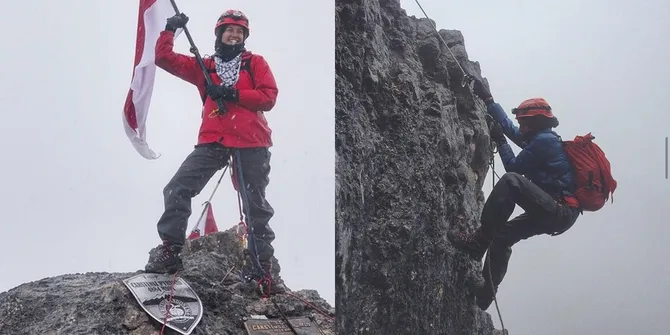 Nadine Chandrawinata Kenang Momen Saat Mendaki di Puncak Carstensz, Akui Ajarkan Banyak Hal