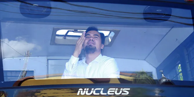 Naik Mobil Tahanan, Saipul Jamiell Merasa Seperti di Dalam Sauna