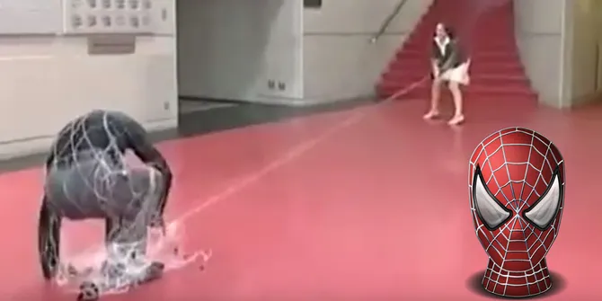 Net Launcher Gun, Senjata Baru Ala Spiderman Untuk Atasi 