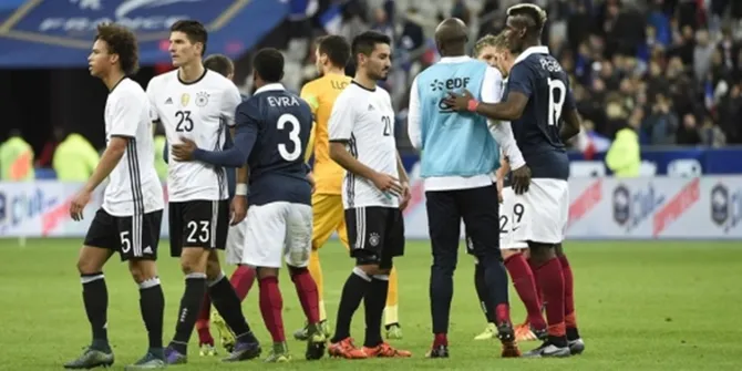 Ngeri! Ledakan Bom Terdengar di Laga Perancis Vs Jerman