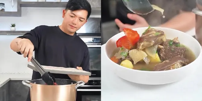 Nicky Tirta Bagikan Resep Sop Daging Simpel yang Lezat dan Menggugah Selera, Yuk Coba Masak
