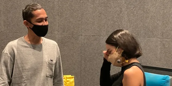 Nonton Konsernya Sendiri, Andien Tak Kuasa Menahan Tangis