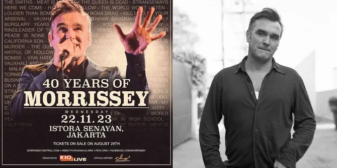 Nostalgia Bertajuk 40 Tahun Berkarya! Berikut 6 Lagu Hits Morrissey, Sang Vokalis The Smiths yang Bakal Gelar Konser di Jakarta