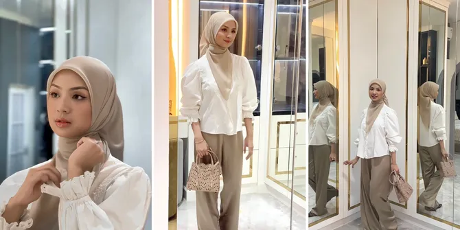 OOTD Ramadan Anti Ribet ala Nashwa Zahira, Stylish dari Pagi sampai Bukber bersama Shopee Big Ramadan Sale