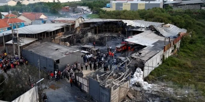 Pabrik Petasan Terbakar, 47 Pekerja Hangus Terpanggang & Puluhan Lainnya Luka Bakar