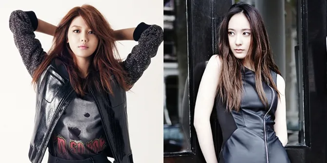 Dress Kembar Sooyoung SNSD Vs Krystal fx, Mana Yang Lebih Keren?