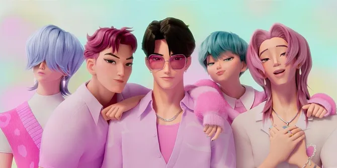 Padahal Bukan Grup Sungguhan, Lagu Saja Boys dari Film Animasi Netflix KPOP DEMON HUNTERS Pecahkan Rekor Ini