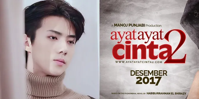 Pakai Sorban di Dubai, Sehun EXO 'Ditawari' Main di 'AYAT-AYAT CINTA 3'