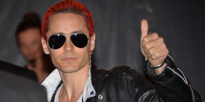 Pakai Topeng Ini, Jared Leto Sukses 'Tipu' Fans di NY Comic Con