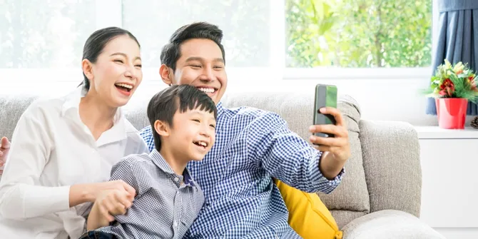 Paket Keluarga XL Rame-rame Bikin Konten Family Buat Isi Waktu Selama Pandemi