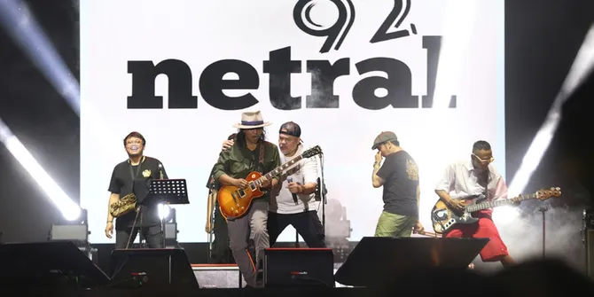 Panggung 90's Festival Jadi Konser Terakhir Netral Formasi Awal Bareng Bimo