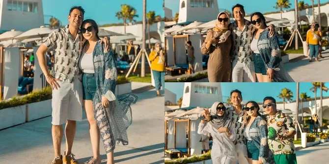 Pede Pakai Hot Pants, 8 Potret Nagita Slavina Pamer Kaki Mulus Bikin Salah Fokus - Pancarkan Aura Hot Mom