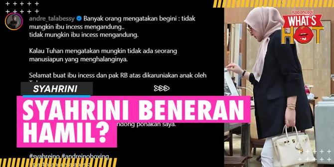 Pelatih Tinju Reino Barack Benarkan Syahrini Hamil - Sedikit Sentil Para Haters